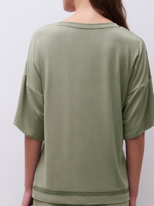 Chantelle Nachtmode Joe grün schlafshirt