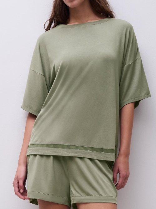 Chantelle Nachtmode Joe grün pyjama-hose