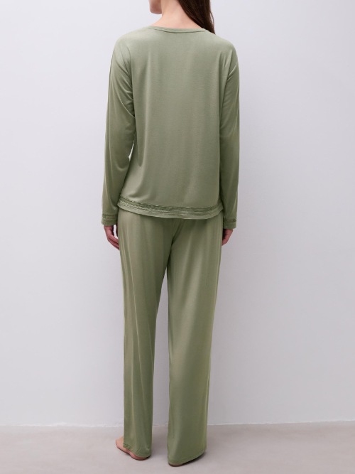 Chantelle Nachtmode Joe grün schlafshirt