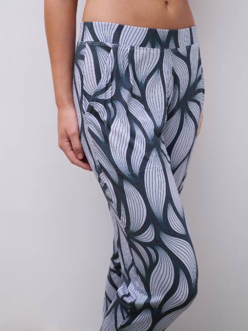 Femilet Nachtmode Yara blau pyjamahose