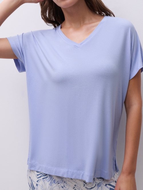 Femilet Nachtmode Loraine lila schlafshirt