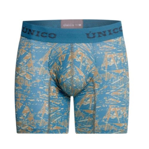 Mundo Unico Brocado blau boxershort