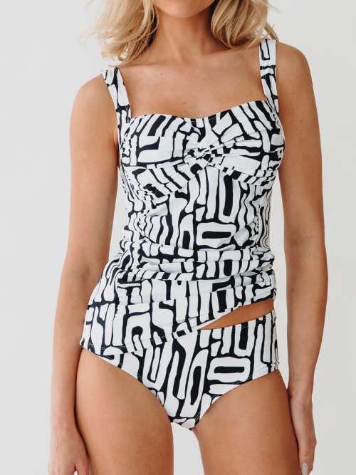 Bomain Ottowa schwarz tankini set