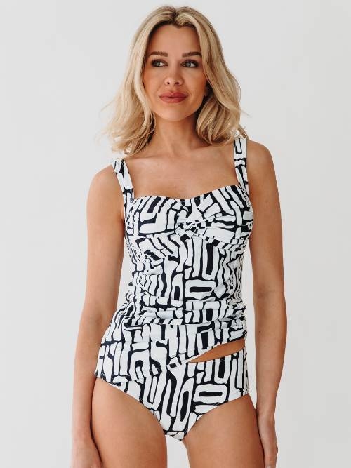 Bomain Ottowa schwarz tankini set