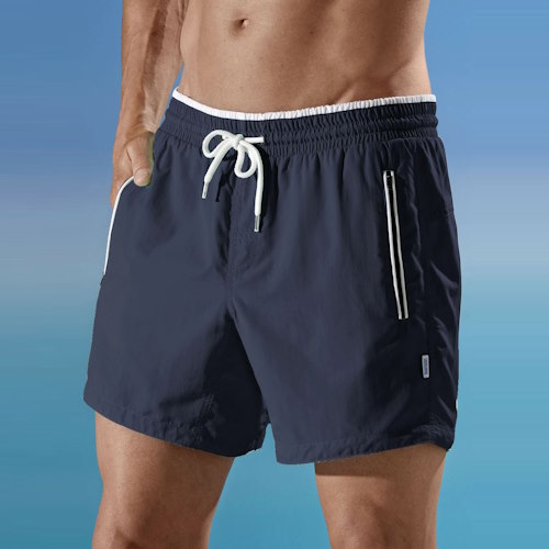 Bomain Basic navy-blau badehose