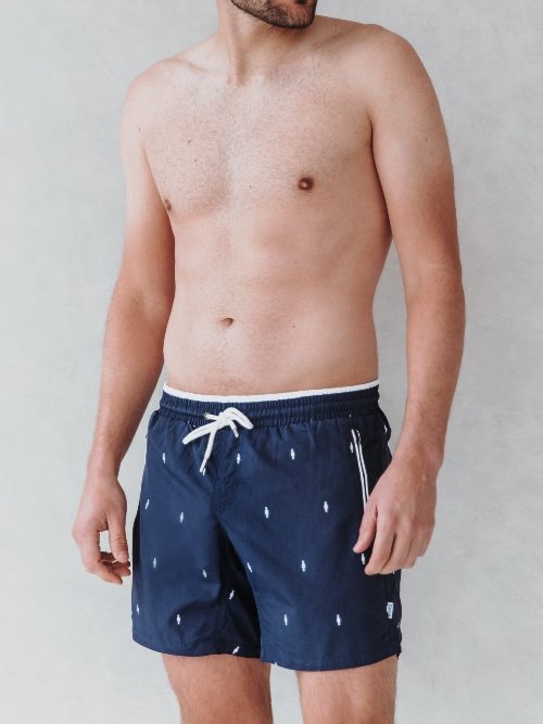 Bomain Roatán navy-blau badehose