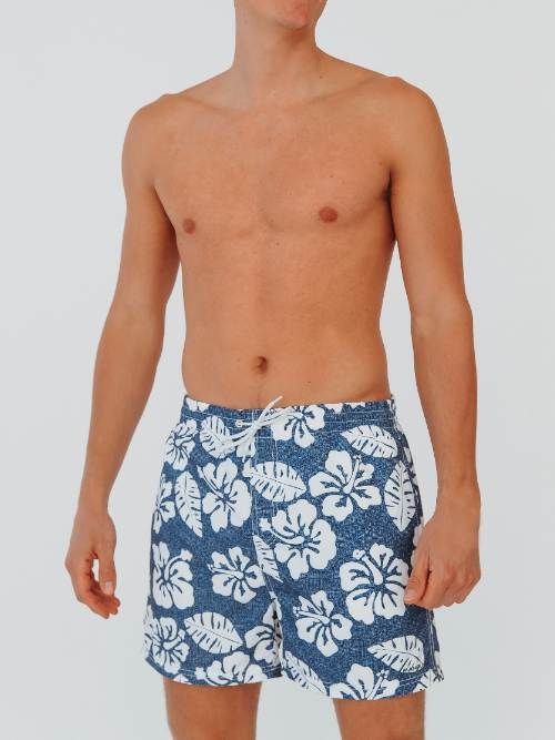 Bomain Boaz navy-blau badehose