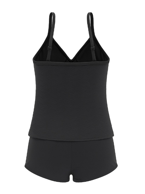 Mila Classic schwarz tankini set