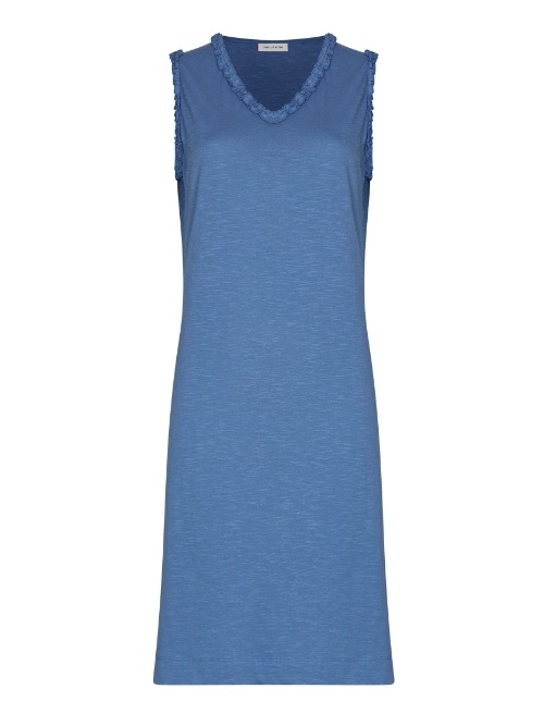 Pastunette Damen blau nachtkleid