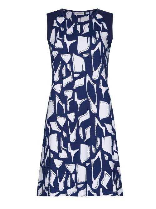 Pastunette Damen navy-blau nachtkleid