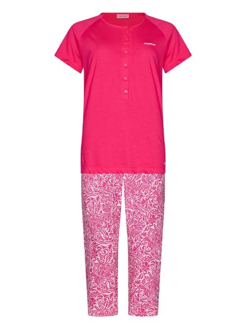 Pastunette Damen pink pyjama