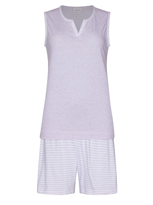 Pastunette Damen violett shortama