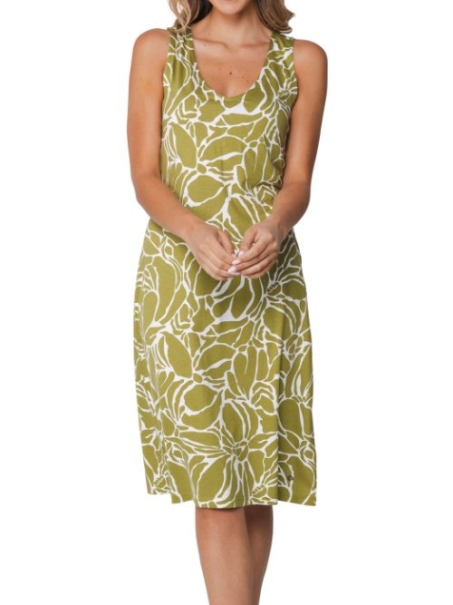 Pastunette Damen grün nachtkleid