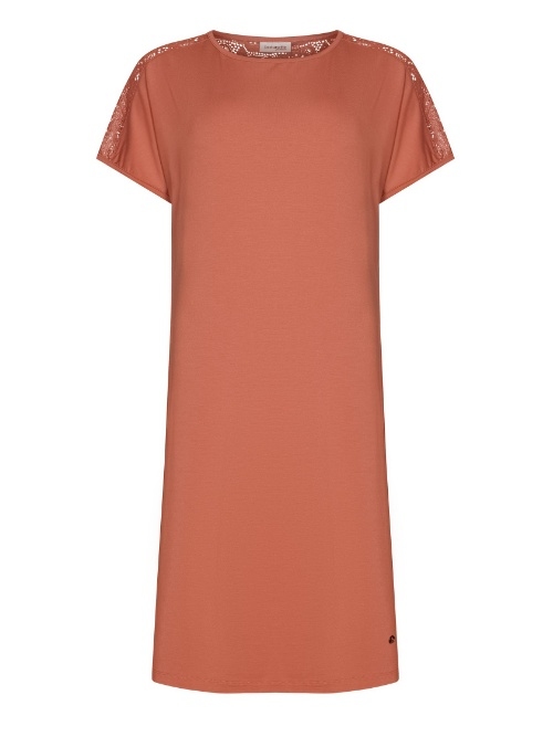 Pastunette Damen braun nachtkleid