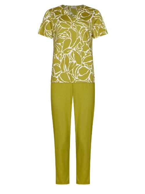Pastunette Damen grün pyjama