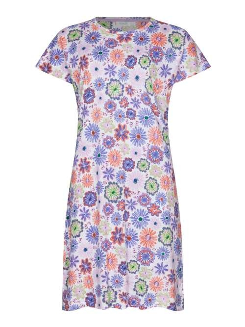 Rebelle Damen violett nachtkleid