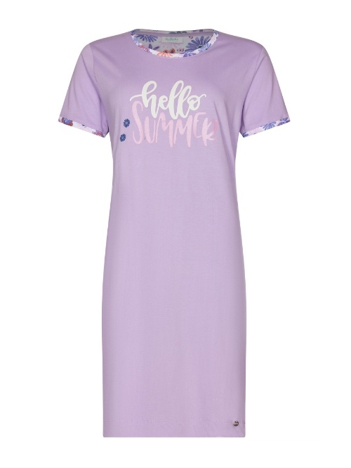 Rebelle Damen violett nachtkleid