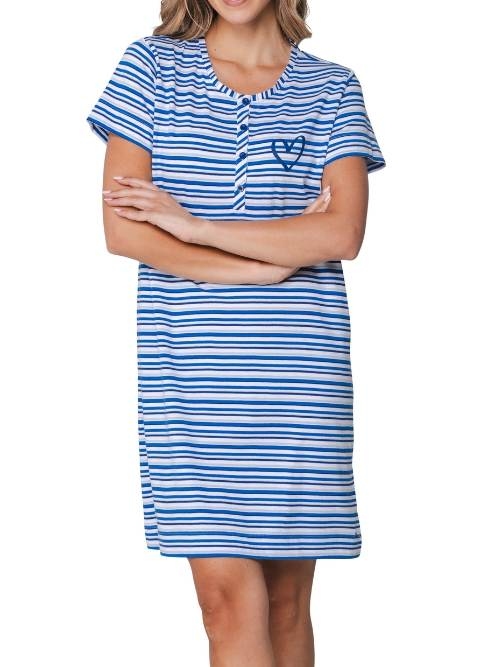 Rebelle Damen blau nachtkleid