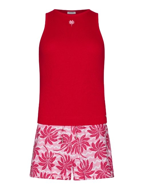 Rebelle Damen pink shortama