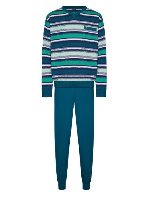 Robson Herren grün pyjama