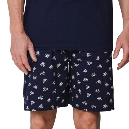 Pastunette Herren navy-blau shortama