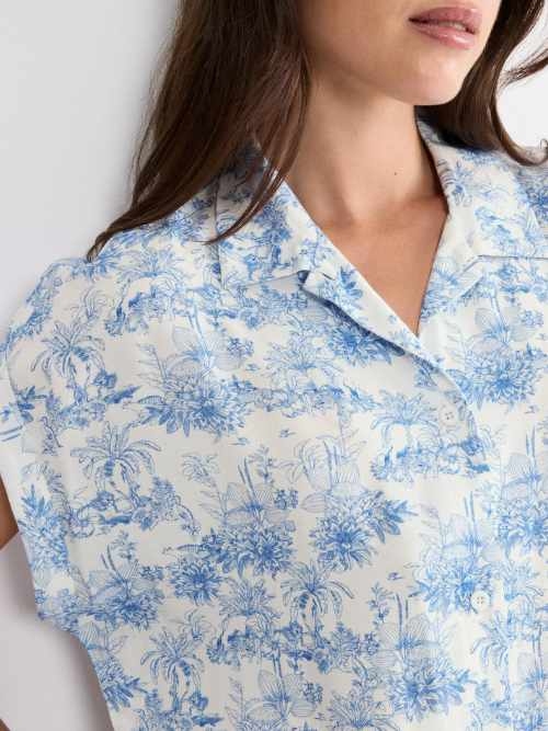 Triumph Boyfriend Fit blau nachtkleid