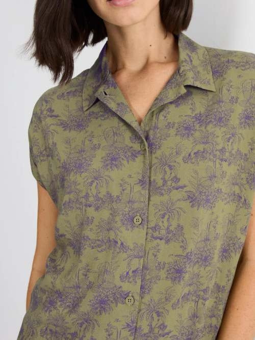 Triumph Boyfriend Fit grün nachtkleid