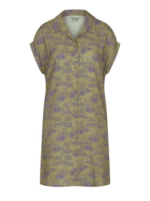 Triumph Boyfriend Fit grün nachtkleid