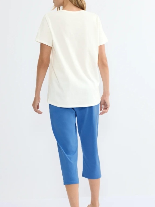 Triumph Sets weiß/blau shortama