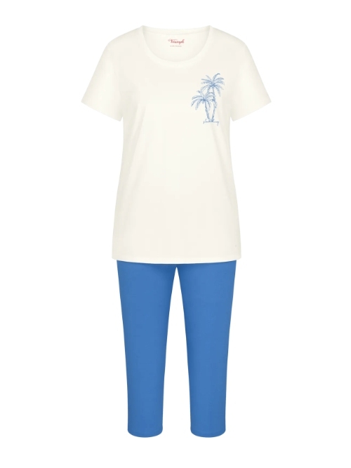 Triumph Sets weiß/blau shortama