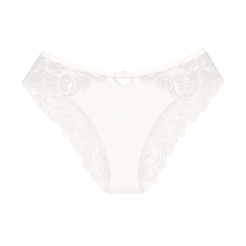 Triumph Gardenia Florale gebrochenes weiß slip
