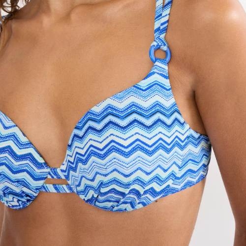 Triumph Swimwear Mix & Match blau gemoldefer bikini bh