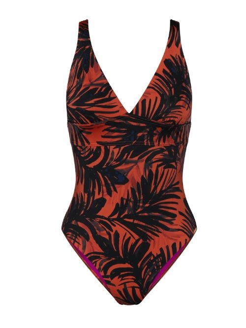 Triumph Swimwear Summer Palm braun badeanzüge