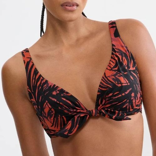 Triumph Swimwear Summer Palm braun gemoldefer bikini bh
