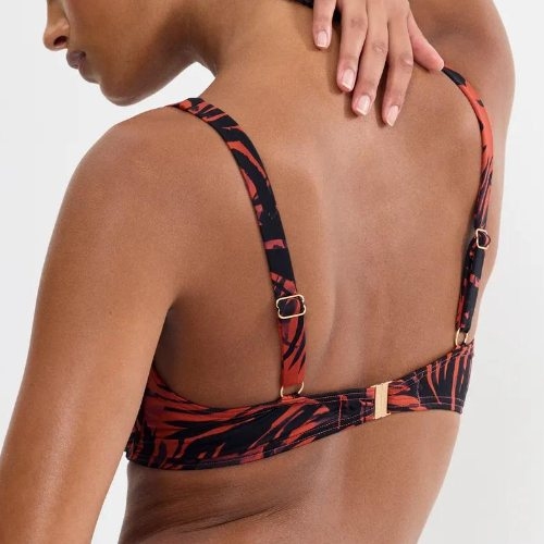 Triumph Swimwear Summer Palm braun gemoldefer bikini bh