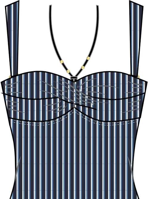Triumph Swimwear Summer Twist navy-blau badeanzüge