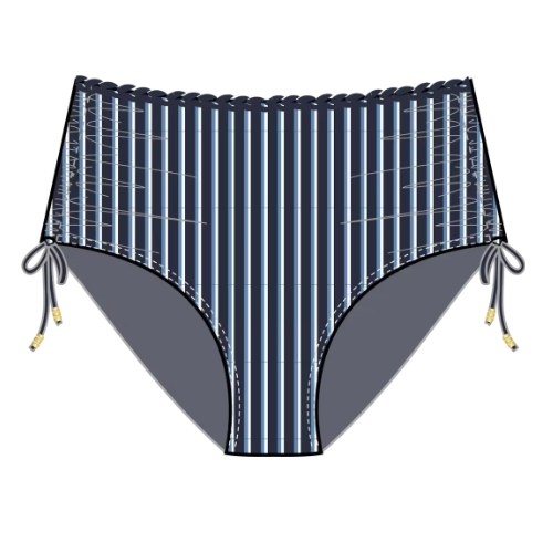 Triumph Swimwear Summer Twist navy-blau bikini slip