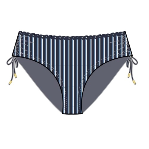 Triumph Swimwear Summer Twist navy-blau bikini slip