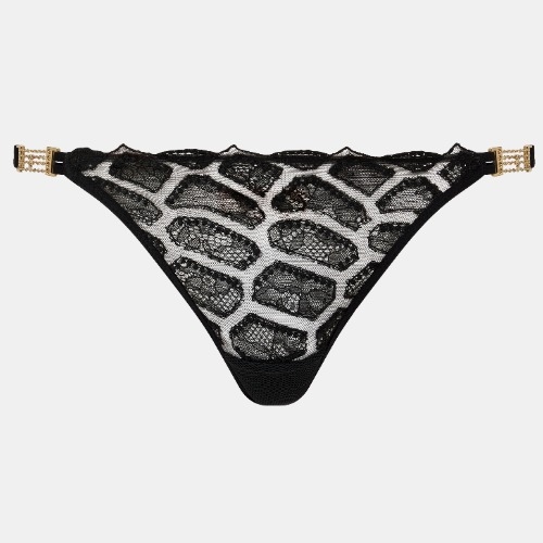Chantelle Reptilia schwarz slip