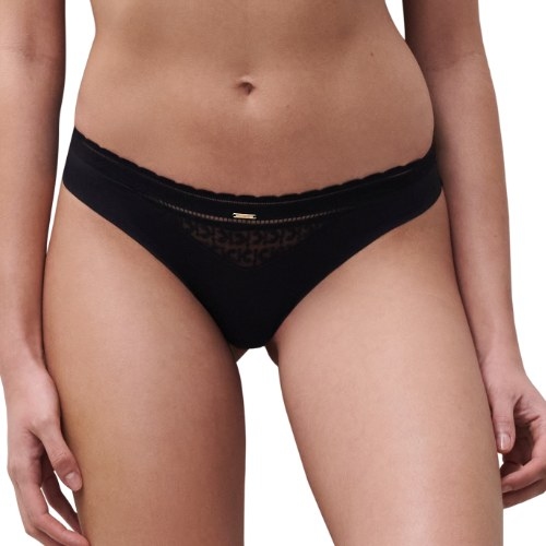 Chantelle Monogram schwarz slip