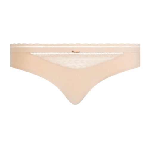 Chantelle Monogram beige slip