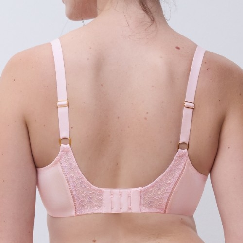 Chantelle Monogram pink nicht geformter bh