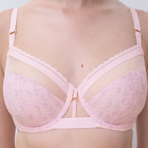 Chantelle Monogram pink nicht geformter bh