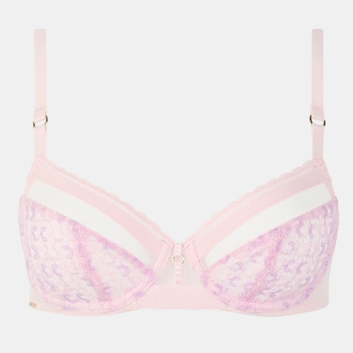 Chantelle Monogram pink nicht geformter bh