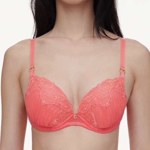 Chantelle Cabaret Sauvage koralle vorgeformter bh