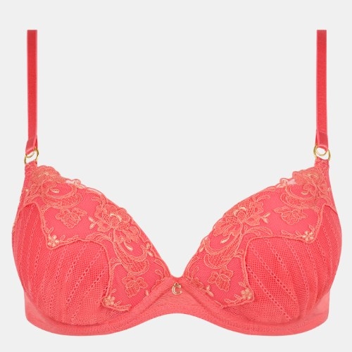 Chantelle Cabaret Sauvage koralle vorgeformter bh