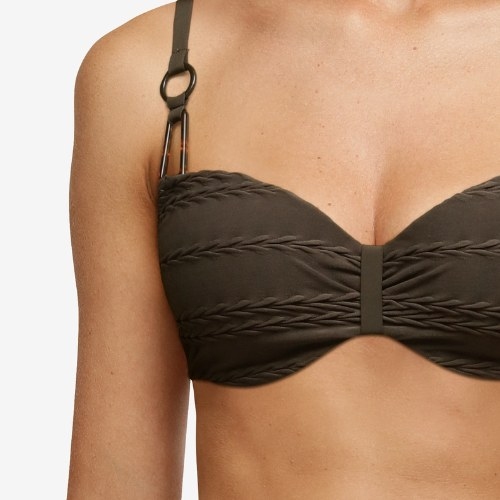Chantelle Bademode Vibrant braun gemoldefer bikini bh