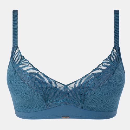 Chantelle Legend jeans blau ohne bügel bh