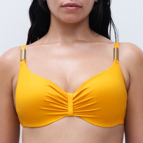 Chantelle Bademode Icon gelb unwattierter bikini bh