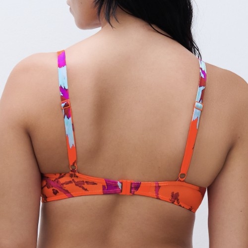 Chantelle Bademode Icon orange unwattierter bikini bh